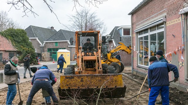 Uitruimen schoolplein (zaterdag 17 maart 2018)